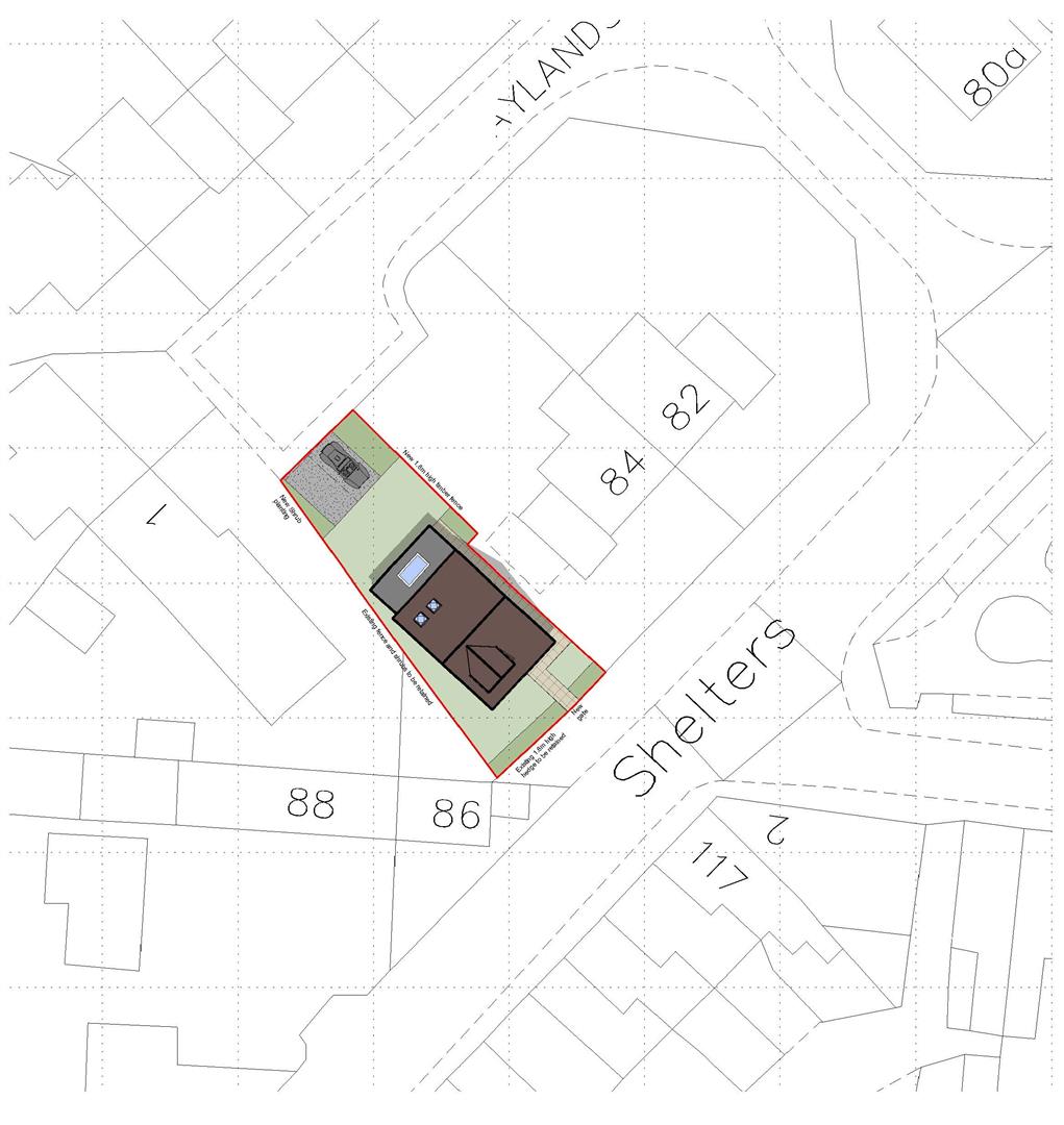 Bakestone Moor, Access off Claylands Place, Worksop